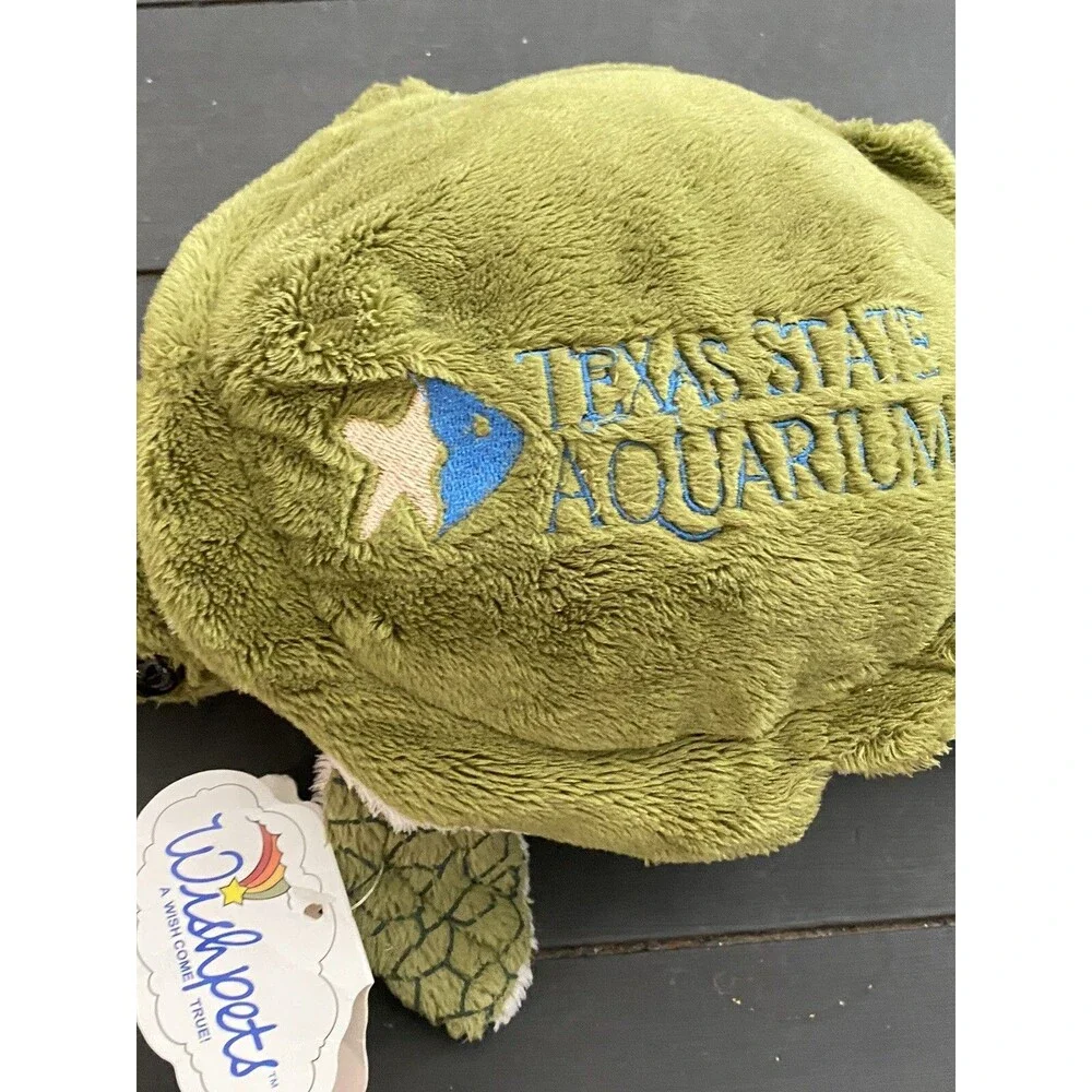 Texas State Aquarium SEA TURTLE 8 inch Stuffed Animal Plush Toy